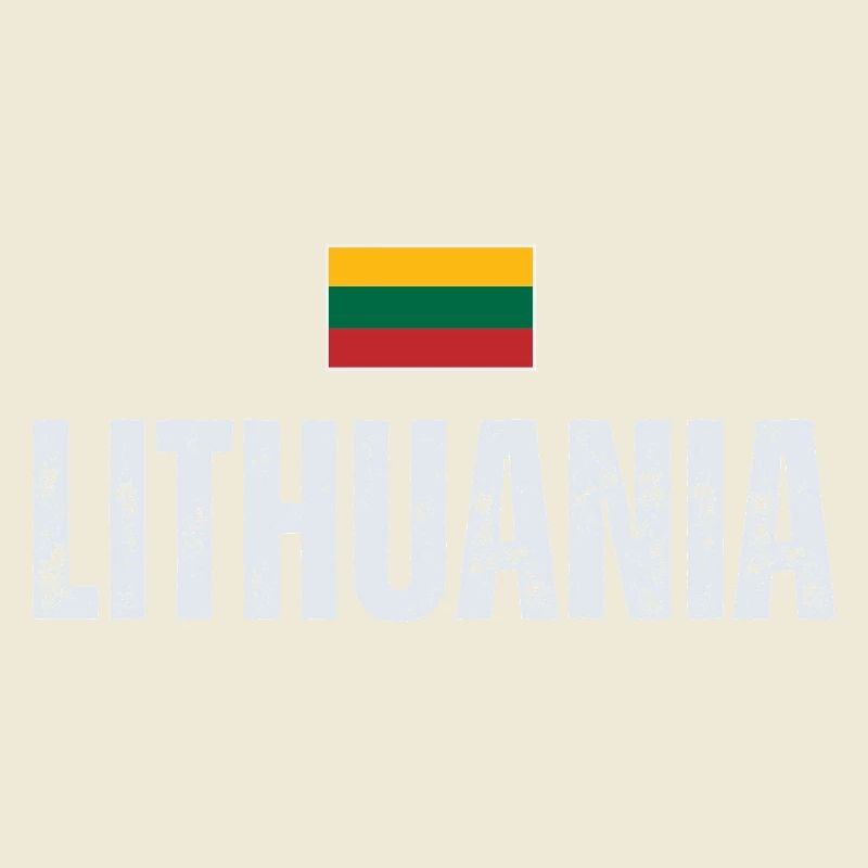 Fierté lituanienne, drapeau de la Lituanie