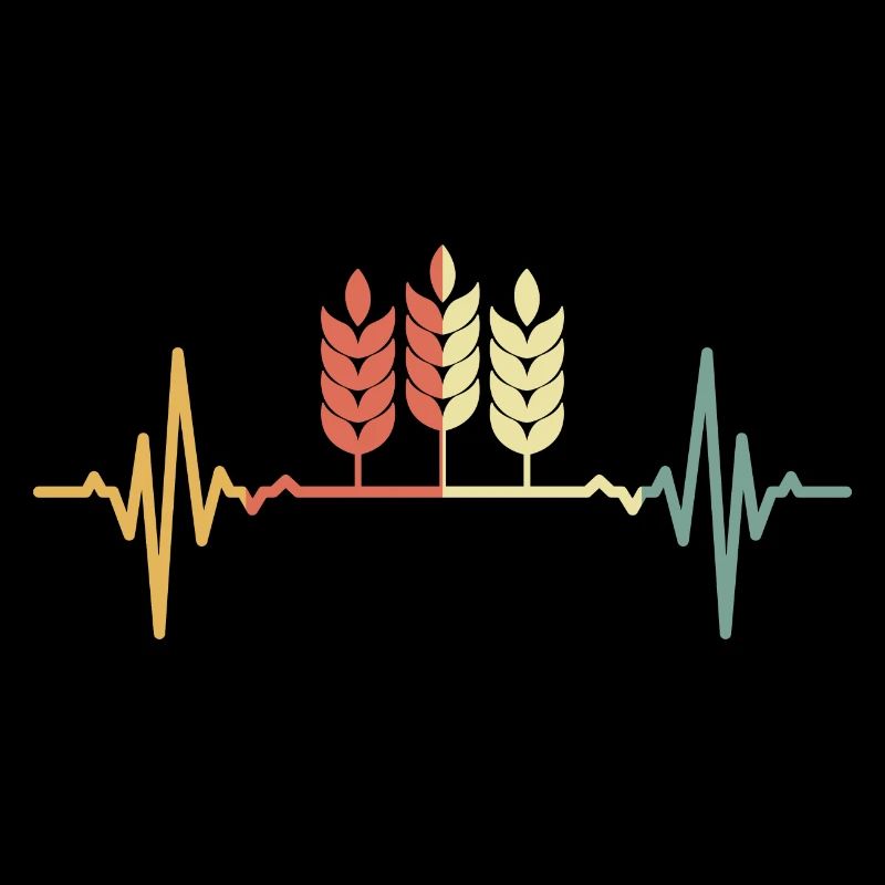 A heart beats for wheat