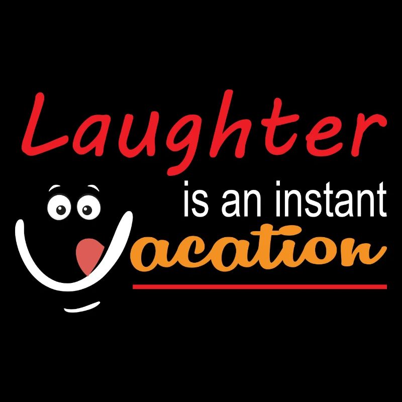 Lachen ist ein Kurzurlaub