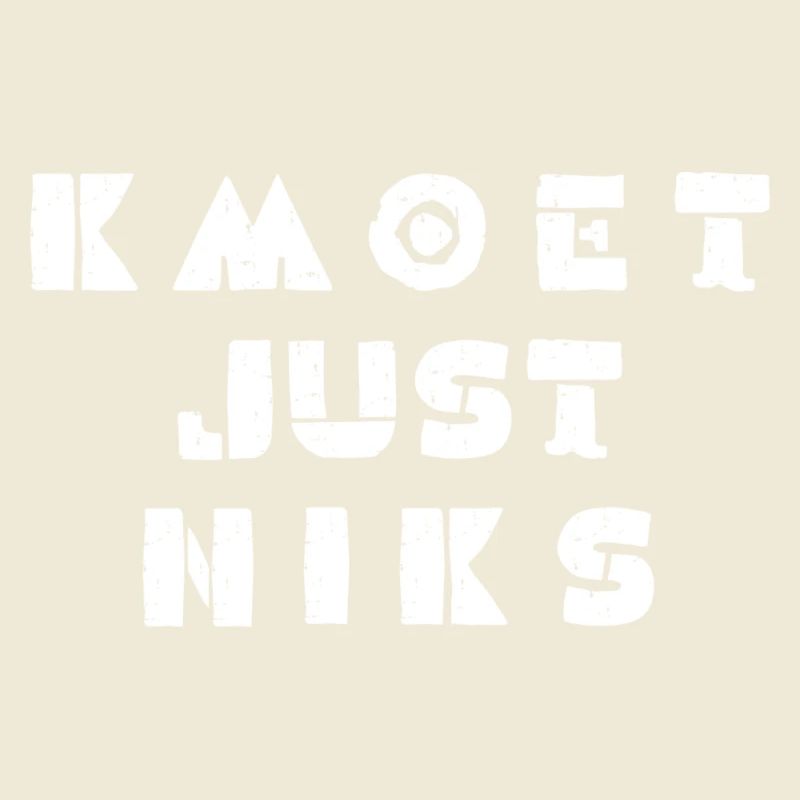 Kmoet nur niks. Antwerpener Dialekthemden