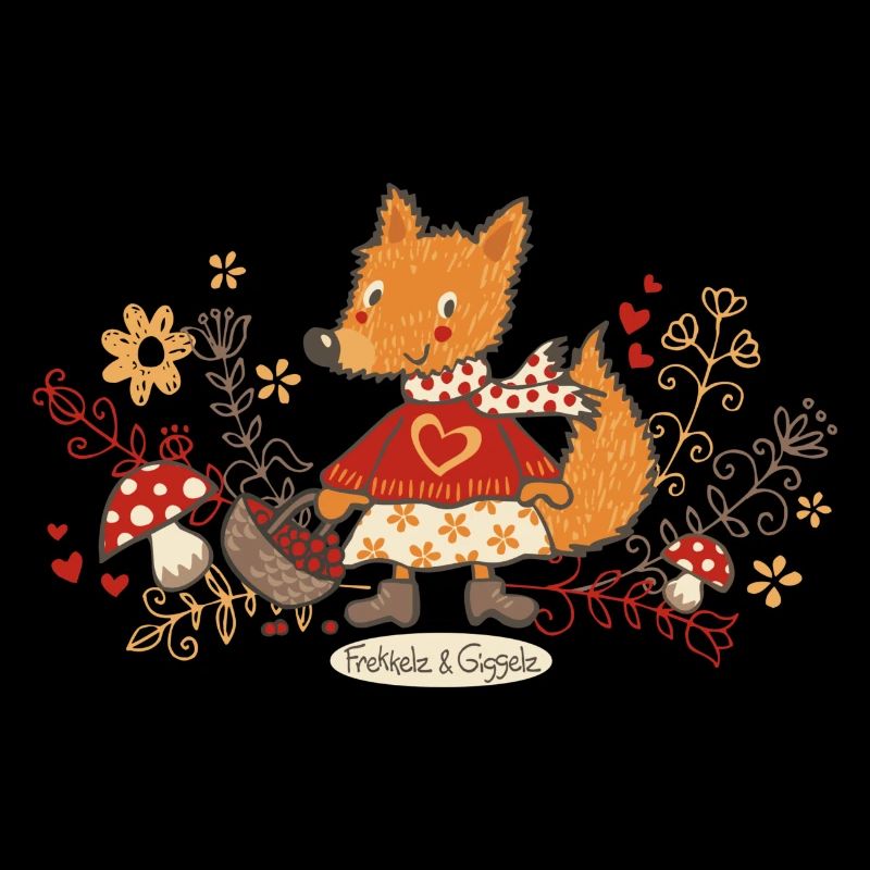 Fuchs auf Beerensuche