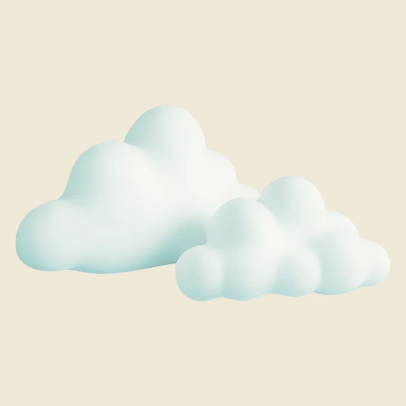 Cloud Design Coucher de soleil Couleurs