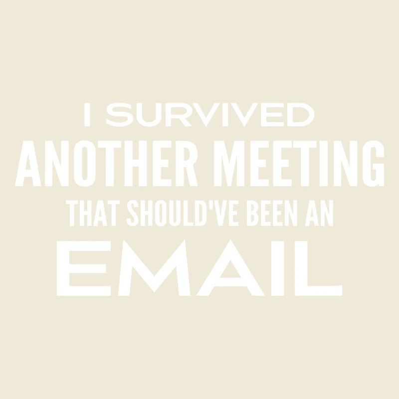 Ich habe ein Treffen überlebt, das eigentlich ein Treffen hätte sein sollen