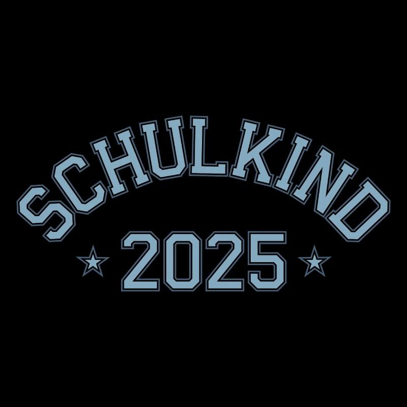 Schulkind 2025 Einschulung College Trikot