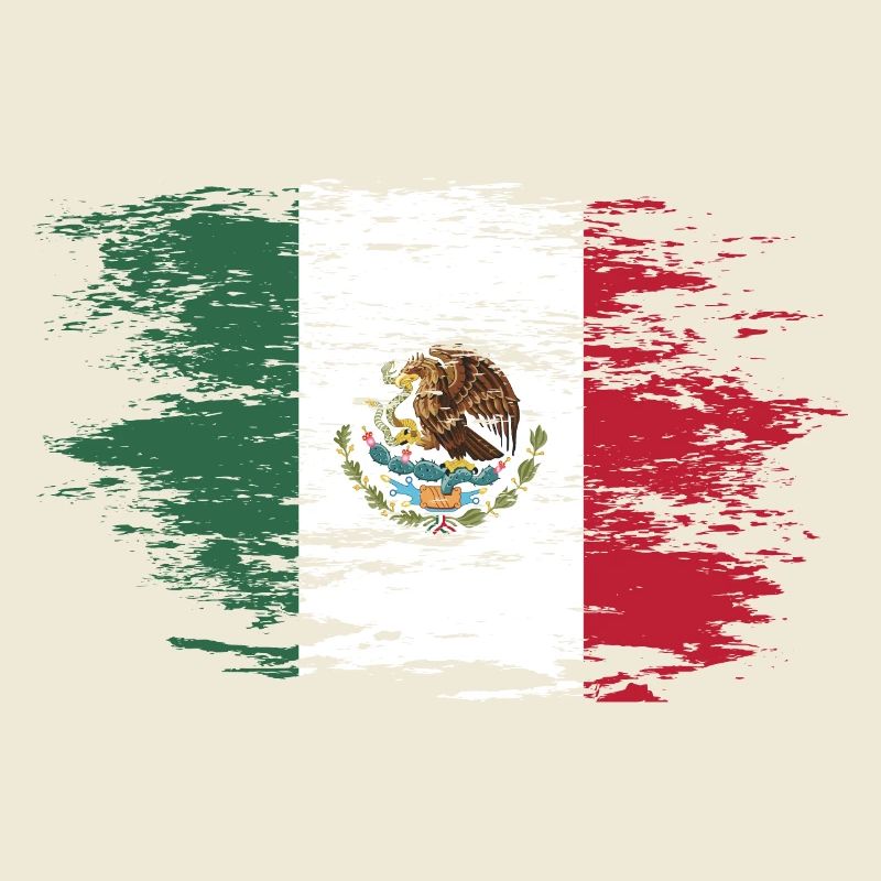 Drapeau mexicain utilisé