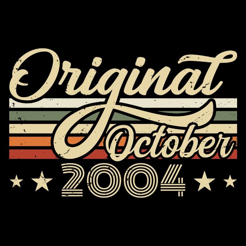 Octobre 2004 Anniversaire en Octobre - Octobre 2004