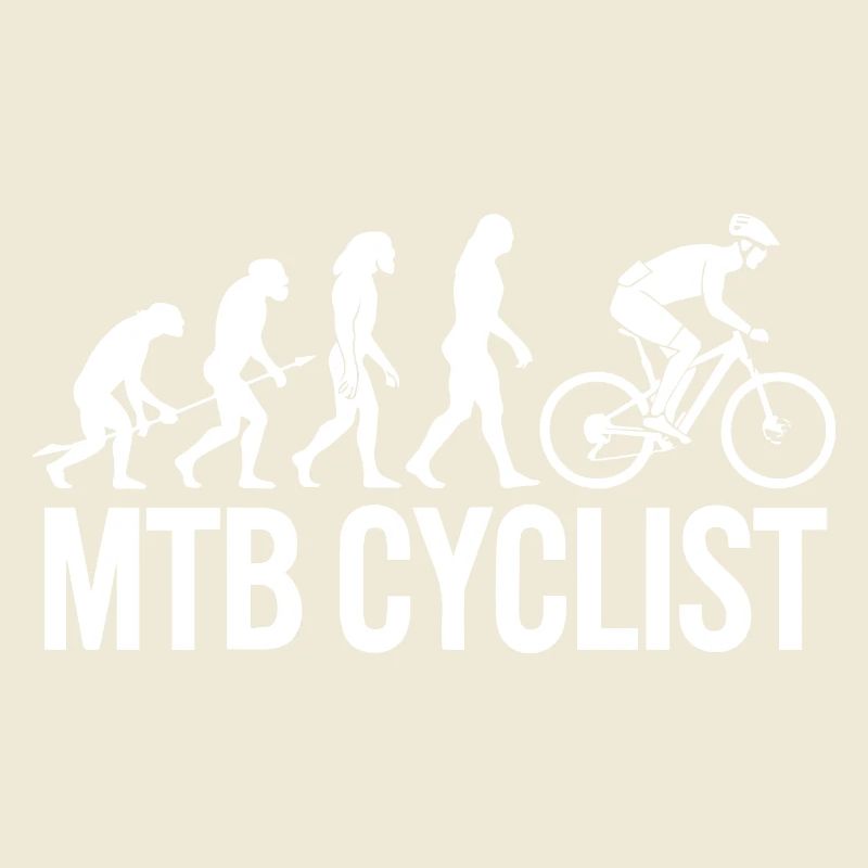 Evolution d’une silhouette de cycliste VTT