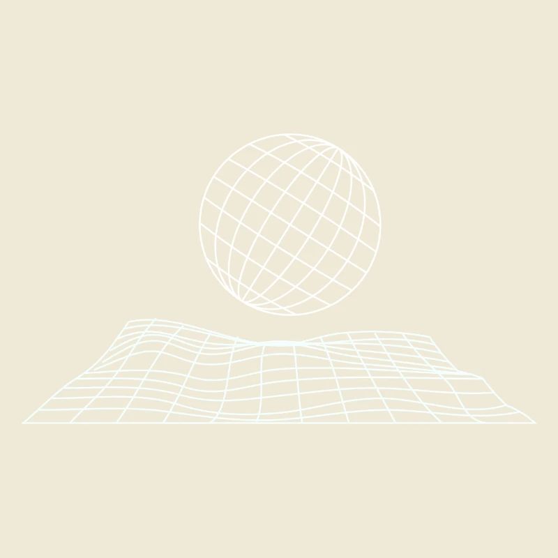 Futuristic Grid Globe Design