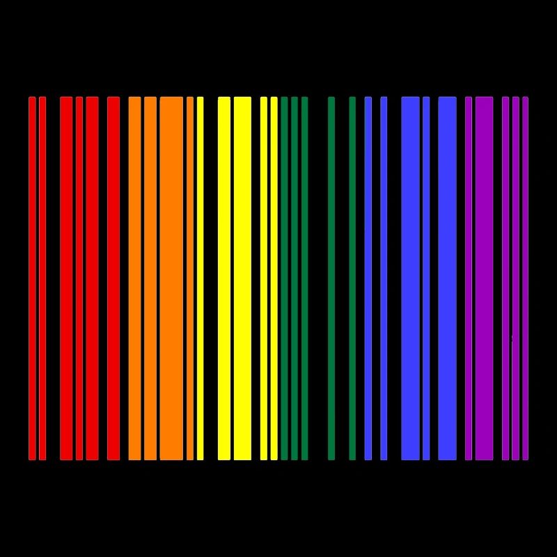Code-barres arc-en-ciel