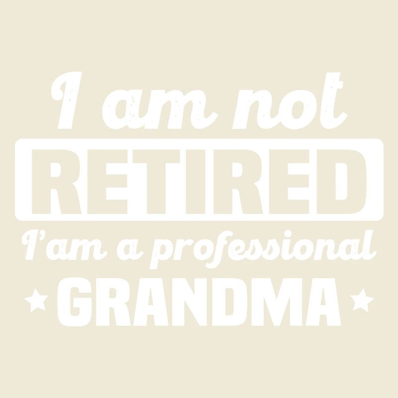 Ich bin eine professionelle Großmutter