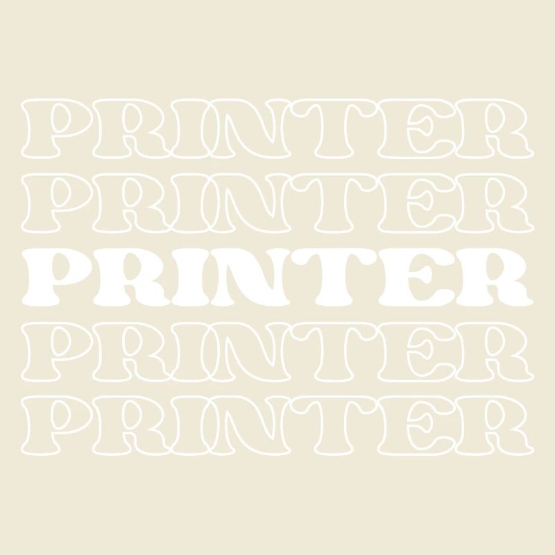 Printer Press Operator Typesetter Print Worker