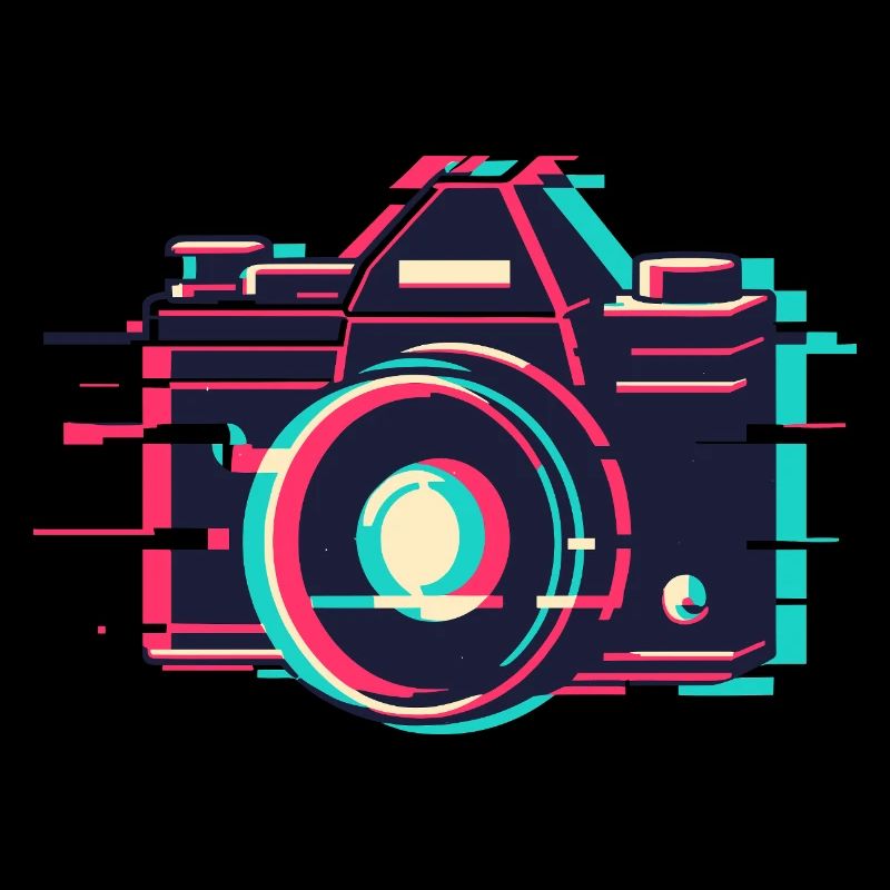 VHS Malfunction Camera - Retro Digital Photography