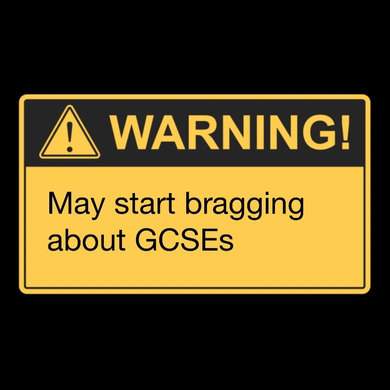Bragging GCSE results