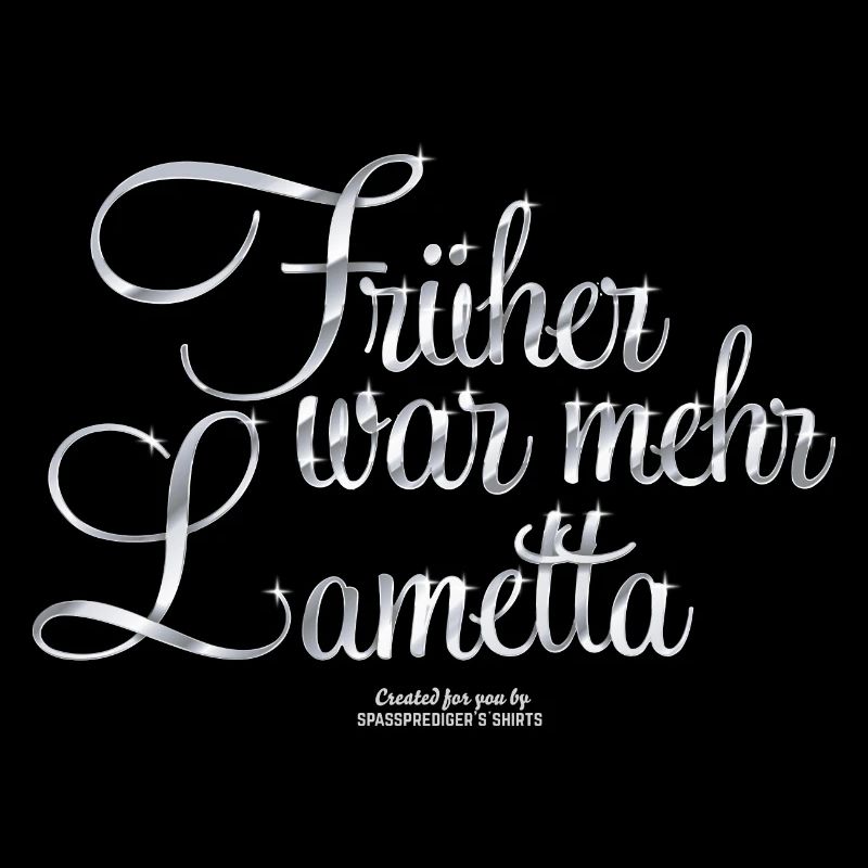 Früher war mehr Lametta