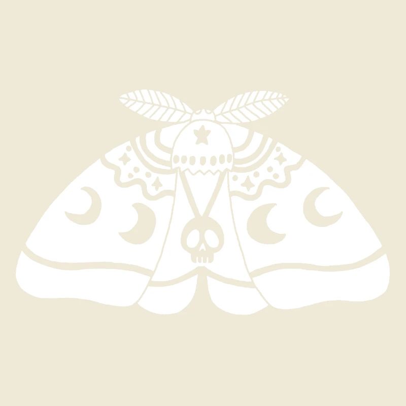 White moth