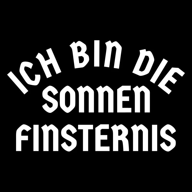 Sonne Kostüm Ich bin die Sonnenfinsternis Text