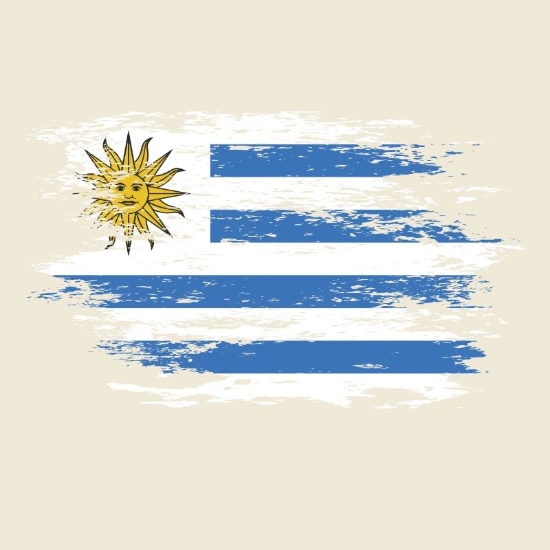 Uruguay Flagge used