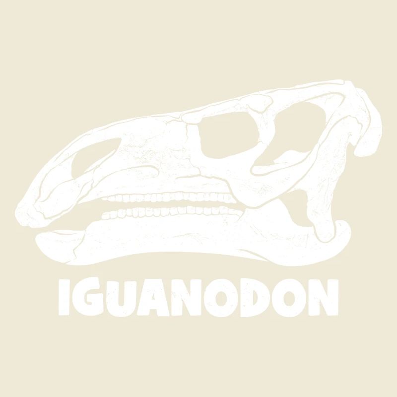 Fossile d’iguanodon