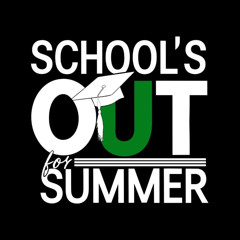 Sommerferien Schulende School`s Out For Summer