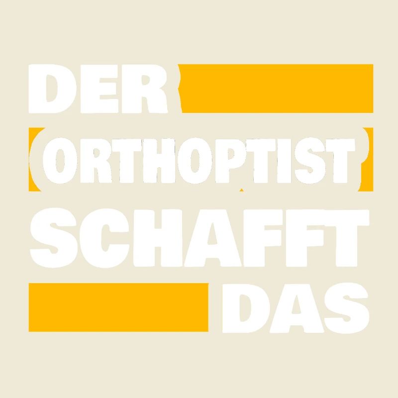 Orthoptist as work