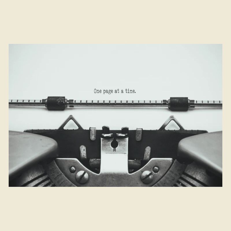 One Page At A Time Typewriter Design