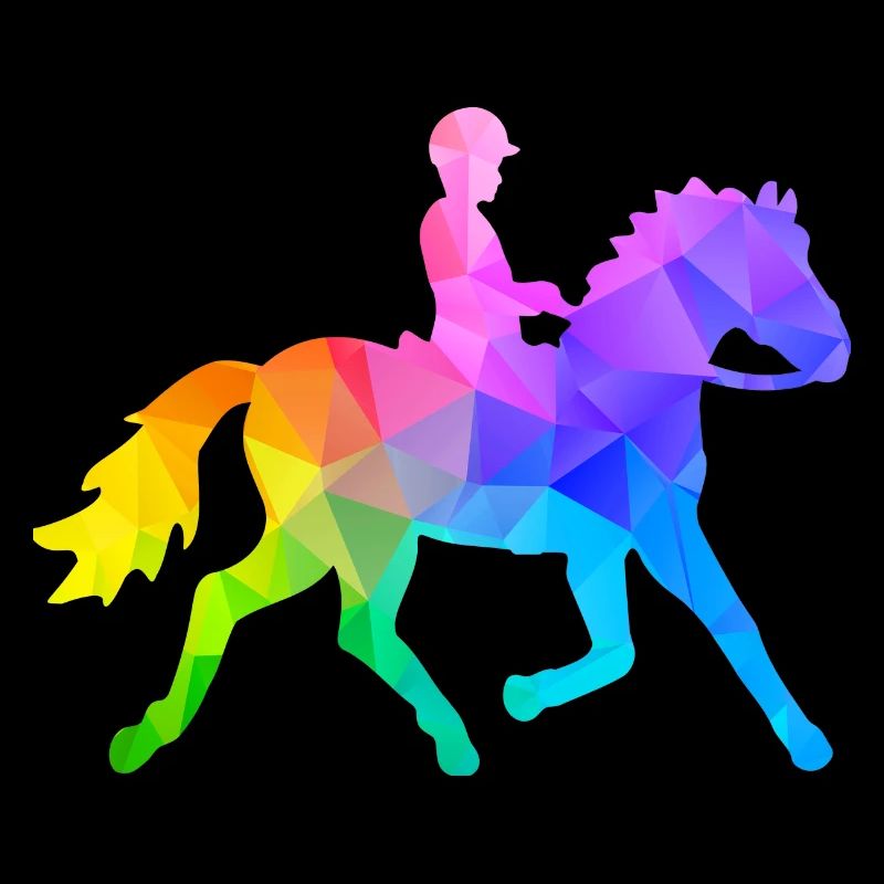 Ponyreiten Junge