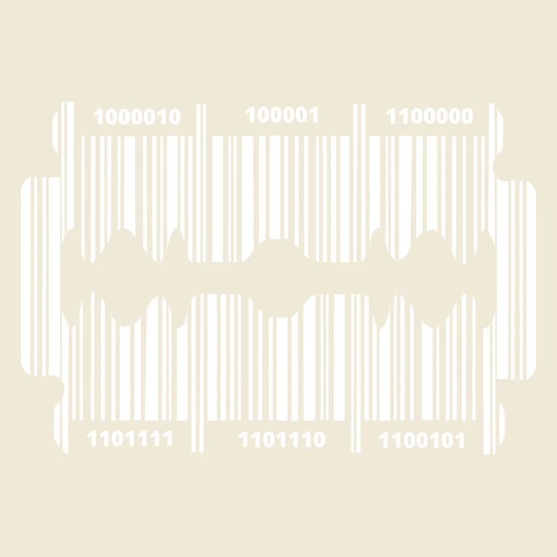 Rasierklinge mit Code