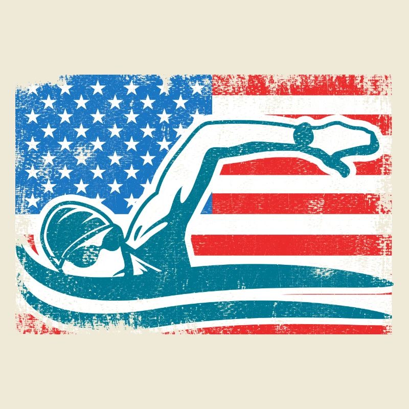 4. Juli Schwimmen