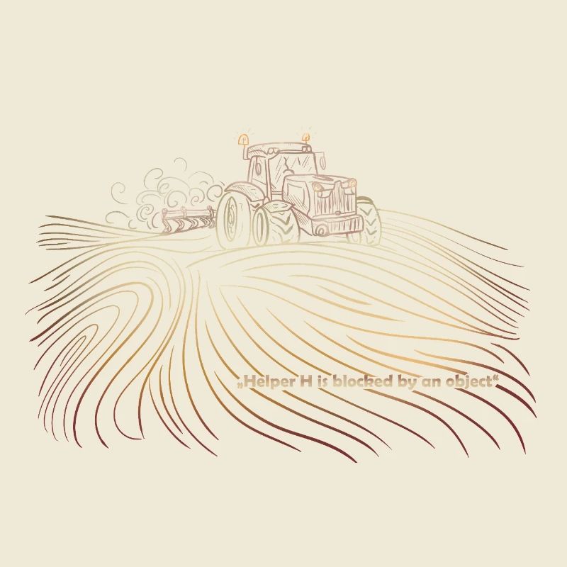 Farming Simulator "Helper H is blocked by an