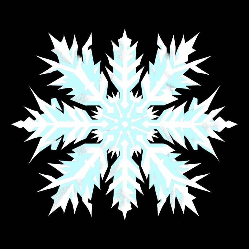 Snowflake White Skirt Christmas
