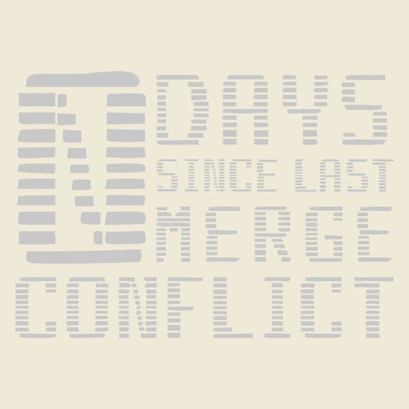 Merge Conflict Software Developer Developer geek