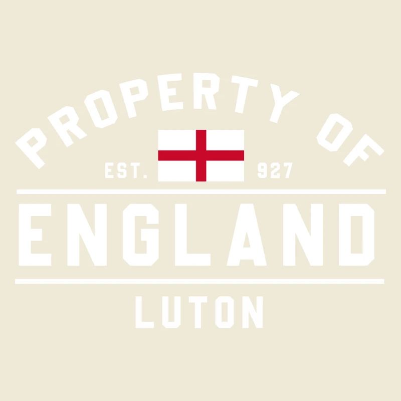 Emblème de Luton sur le thème de l’Angleterre