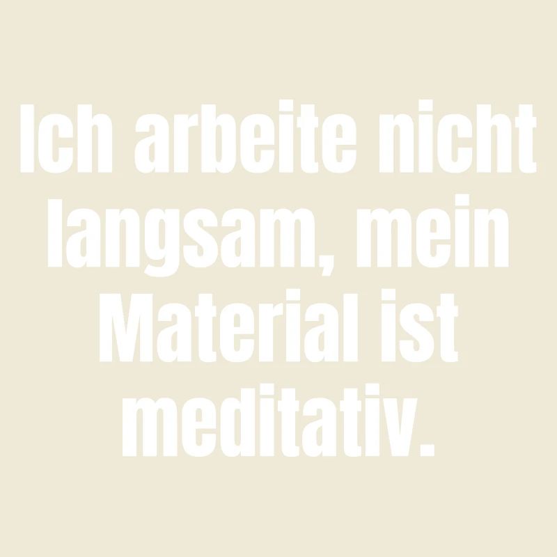 Meditatives Material-Statement