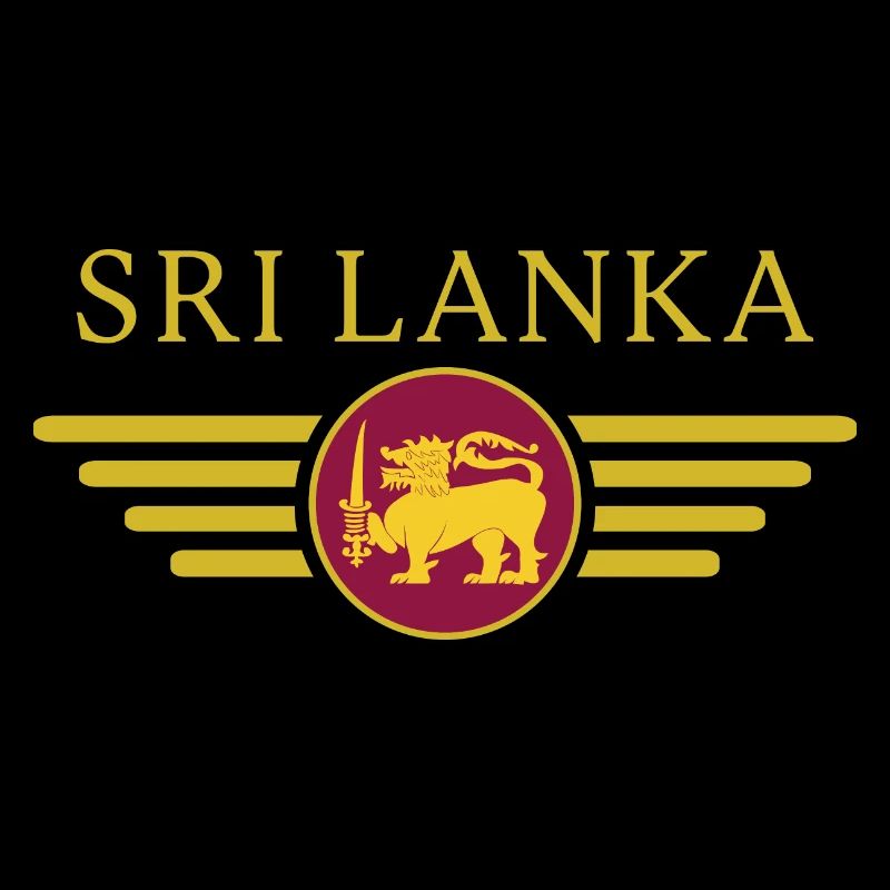 J’aime le Sri Lanka, T-shirt design de style élégance