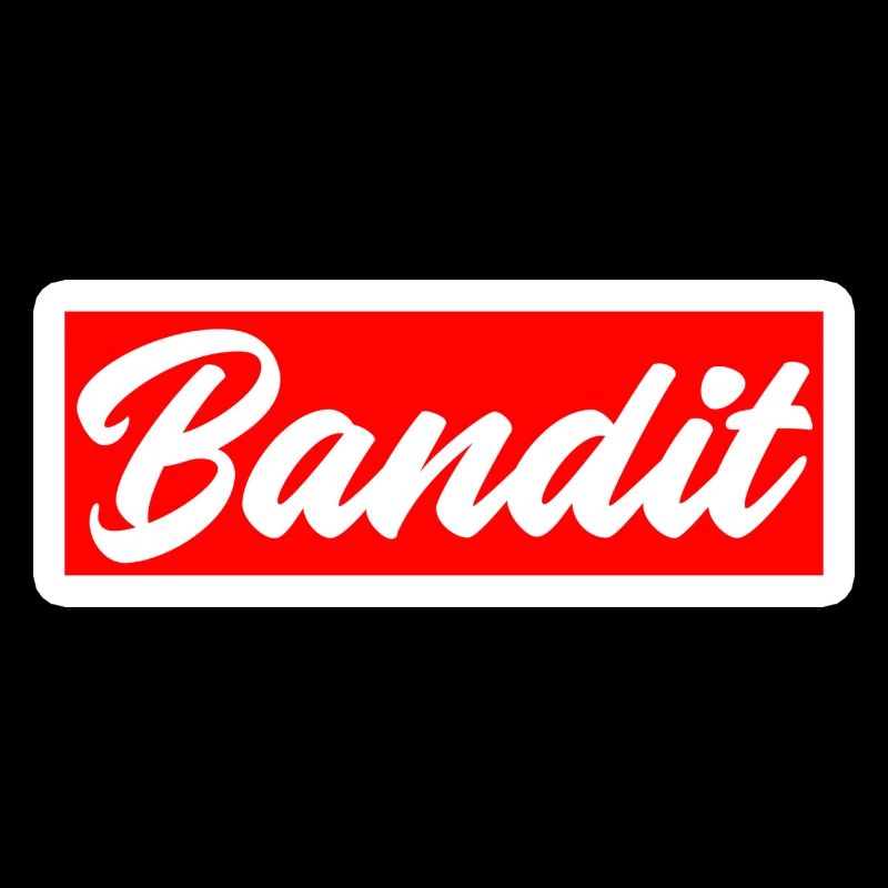 bandit thief crime criminal sticker hooligan gang