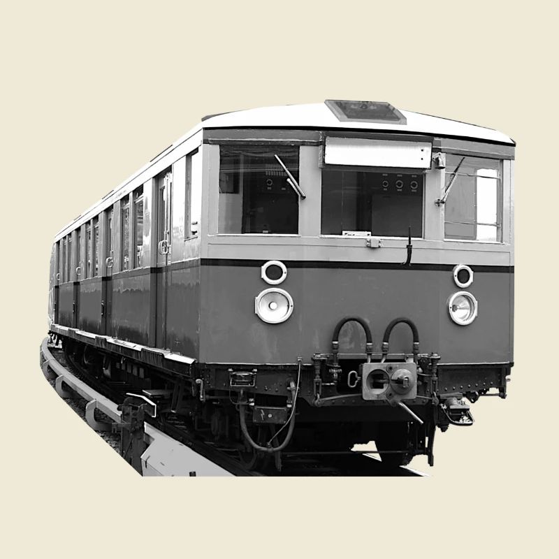 S-Bahn Berlin Triebwagen Eisenbahn Oldtimer