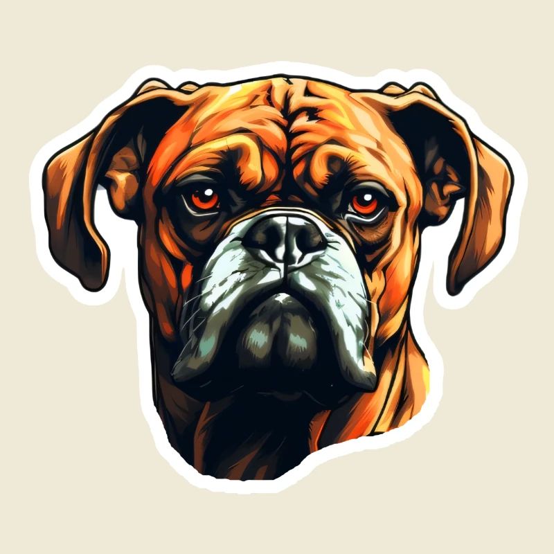 Boxer head