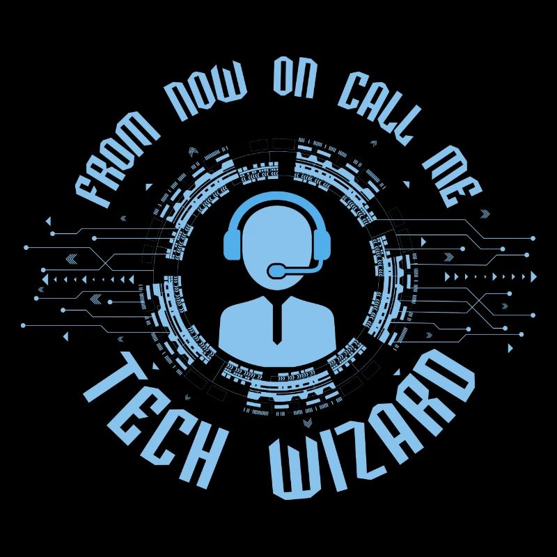 À partir de maintenant, appelez-moi Tech Wizard Computer Tech Supp