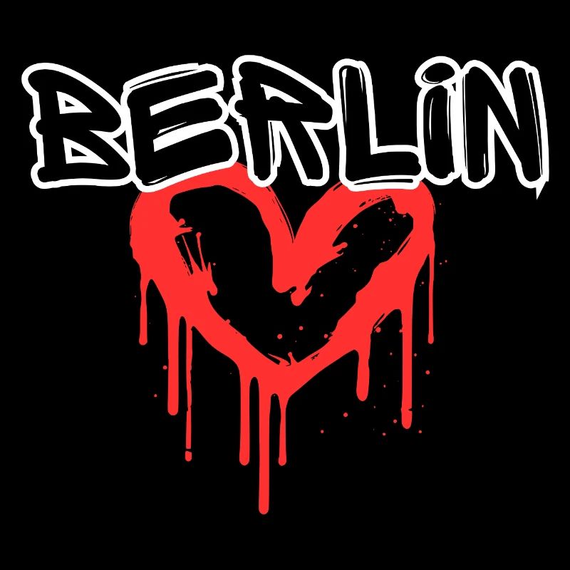 Berlin Graffiti Heart