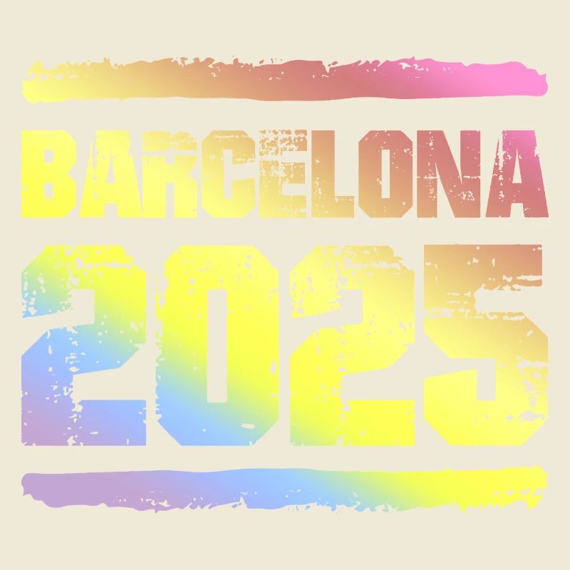 Barcelone 2025 Coloré