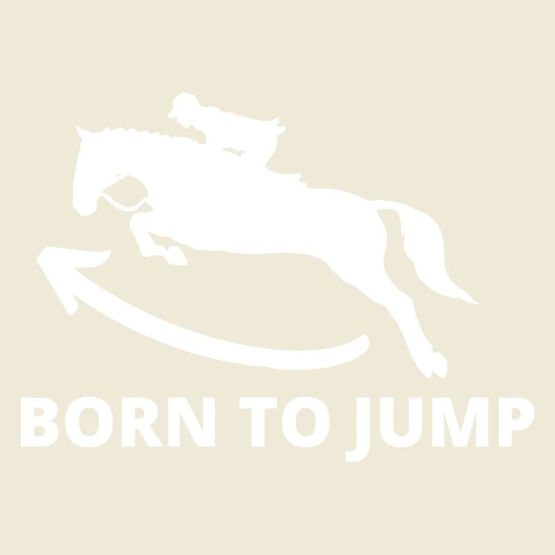 Dynamic jumping stallion