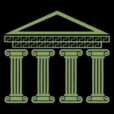 Antico edificio greco