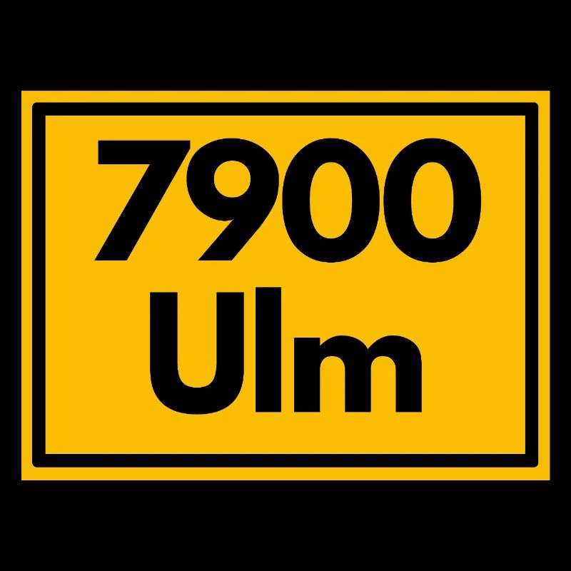 OLD POSTCODE POSTCODE RETRO 7900 ULM MÜNSTERSTADT