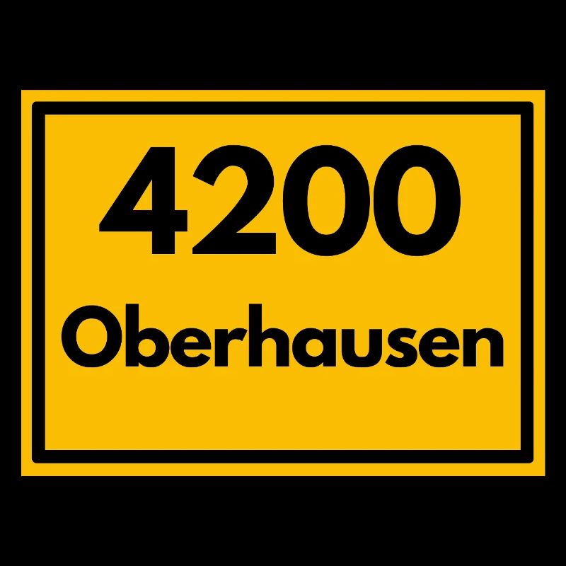 OLD POSTCODE POSTCODE RETRO 4200 OBERHAUSEN RUHR