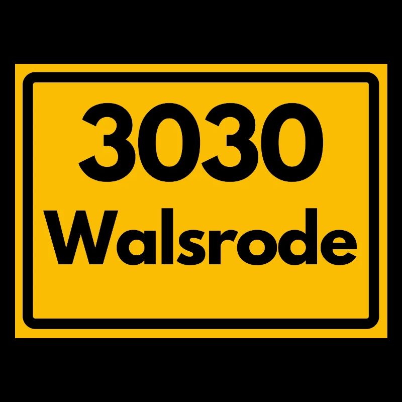 OLD POSTCODE POSTCODE RETRO 3030 WALSRODE VOGELW.