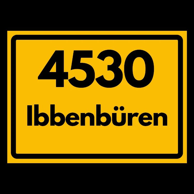 ALTE POSTLEITZAHL PLZ RETRO  4530 IBBENBÜREN 