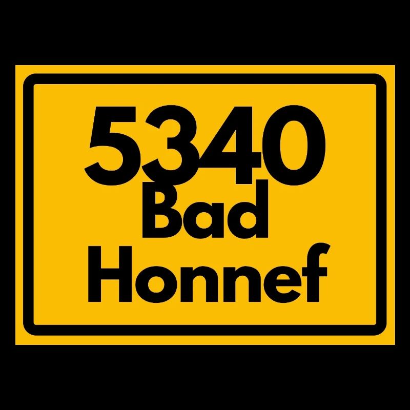 ALTE POSTLEITZAHL PLZ RETRO 5340 Bad Honnef