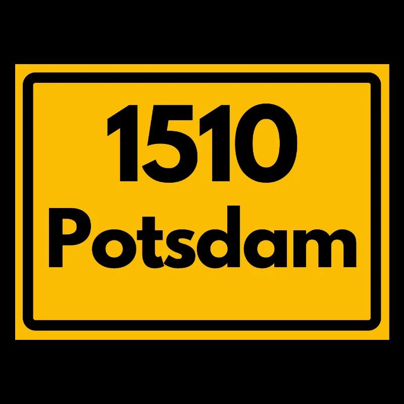 ALTE POSTLEITZAHL PLZ RETRO 1510 POTSDAM HEIMAT