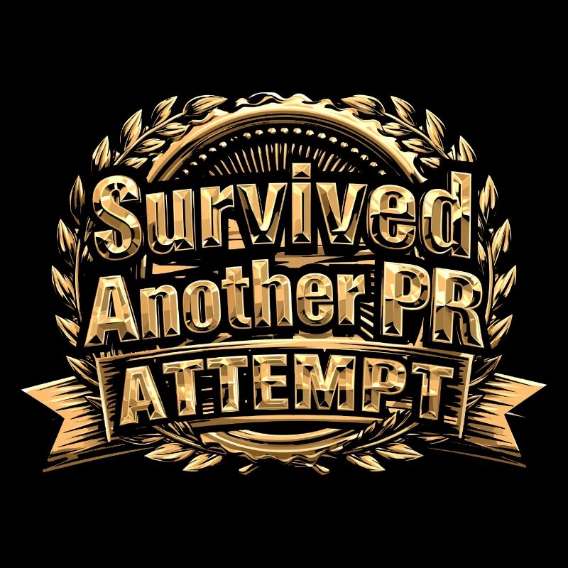 Survived Another PR Attempt Funny PR Gym Gift
