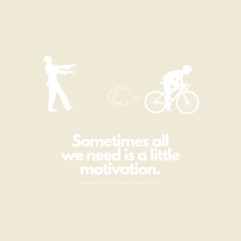 Extra Motivation for Cyclist Zombie